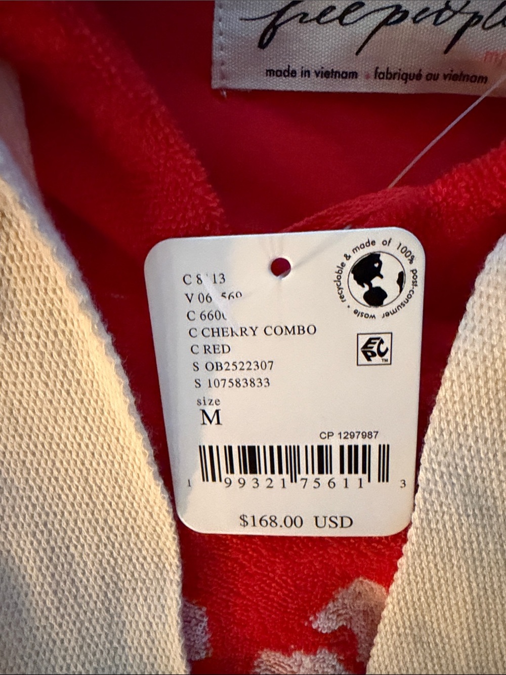 Free People Shell Baby Terry Hoodie - Picture 6 of 7
